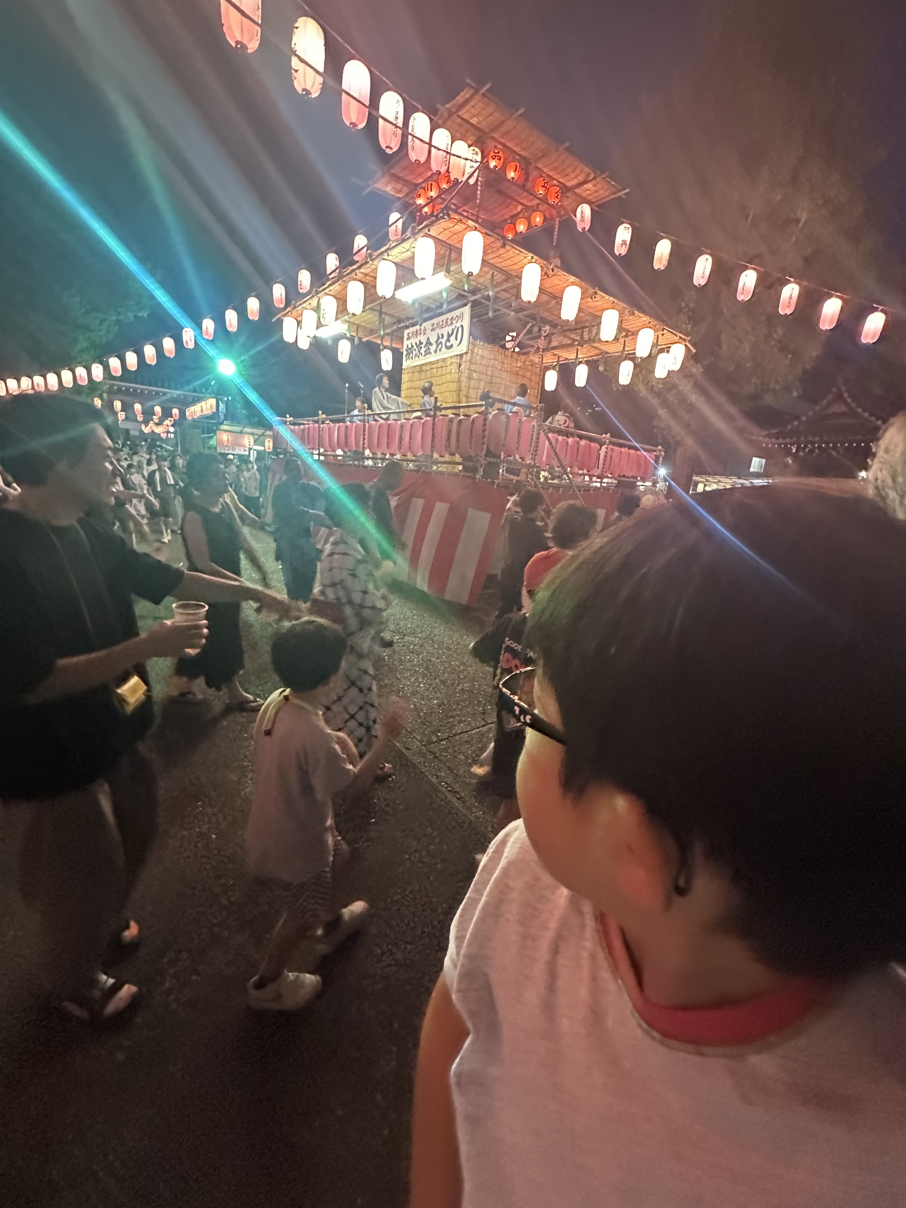 夏休みの思い出②　盆踊り大会